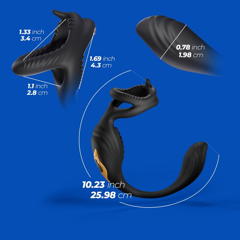 KERERO Vibrating Penis Ring Vibrator,7 Vibration Male Sex Toys for Men Anal  Vibrator with Bullet, Prostate Massager Adult Toy, Remote Control Penis Ring  Vibrators Couple Sex Toys, Adult Toys for Men -