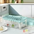 thumbnail image 4 of Ice Tray Household Food Grade Ice With Lid Ice Artifact Large Capacity Refrigerator Ice Storage Homemade Ice Cubes Suitable For Home Bars Ice Imcsc112 Brew Dice Game 6ft Initial Ring Dish Pineapple, 4 of 4