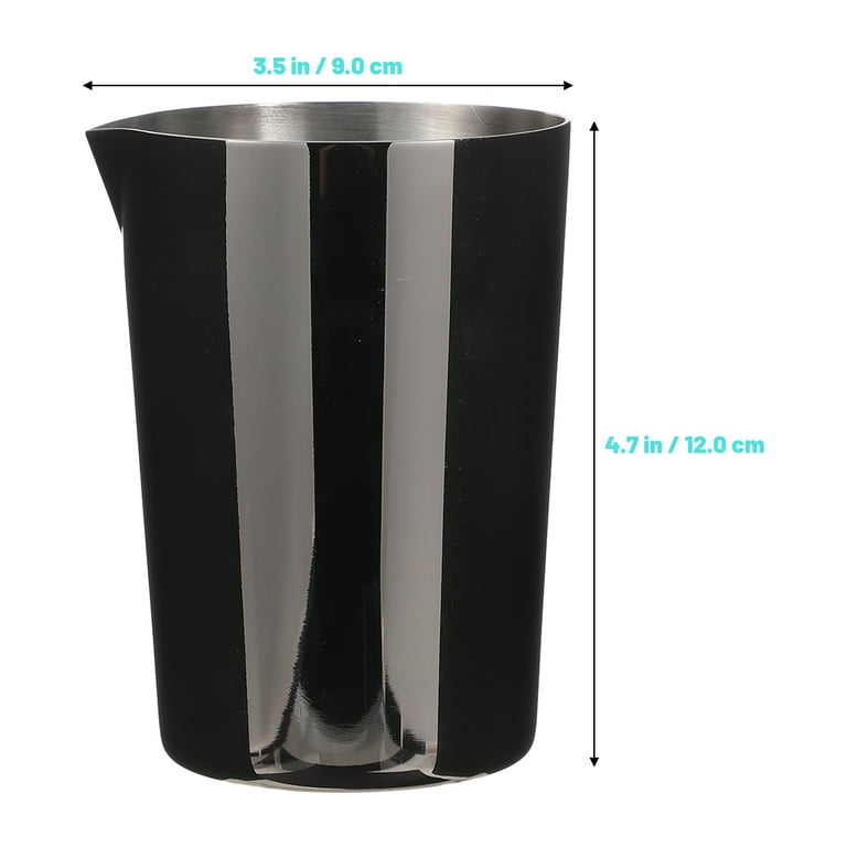 Professional drink mixer with stainless steel mixing cup