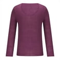 thumbnail image 2 of APEXFWDT Men's Cable Knit V Neck Sweater Pullover Soft Casual Long Sleeve Sweaters for Men Solid Color Fall Loose Sweaters Tops, 2 of 5