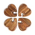 thumbnail image 3 of Heart Shaped Wine Appetizer Plates, 3 of 10