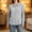 Gray, variant on Womens Button Down Shirts Long Sleeve Dress Shirt Textured Collared Work Blouse Dressy Casual Tops with Pocket,Black,L