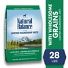 Natural Balance Limited Ingredient Diets Lamb Meal & Brown Rice Formula Dry Dog Food, 28 Pounds