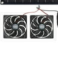 thumbnail image 2 of Waterproof solar Fan Cooling Ventilator Extractor Fan Portable for Chicken coops Dog Kennels Window Shed Roofs RV Car, 2 of 8