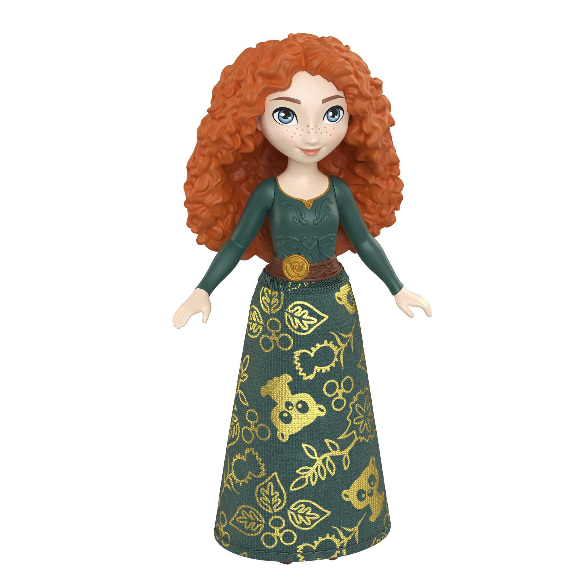 Disney Princess Merida Small Doll, Collectible Disney Toy Inspired by the Movie Brave