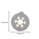 thumbnail image 3 of Lámparas de Navidad, luces de nieve de madera con LED, decoración de casa pequeña hueca, luces de cadena de supermercado, luces de cadena de 5 estrellas, luces de cadena de Navidad, luces de, 3 of 9