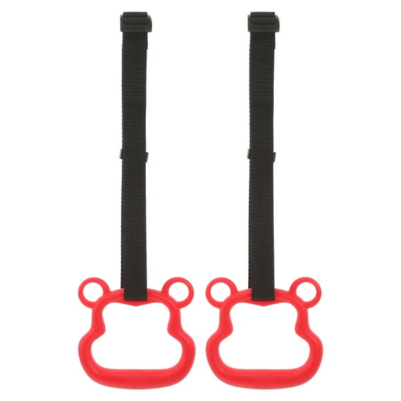 1 Ensemble de Bagues de Gymnastique Portatives Équipement de Traction de Gym Bagues Suspendues Bagues d'Entraînement pour Enfants