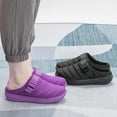 thumbnail image 7 of Dannto Men Women Winter House Slippers Indoor Outdoor Anti-slip Warm Shoes, 7 of 7