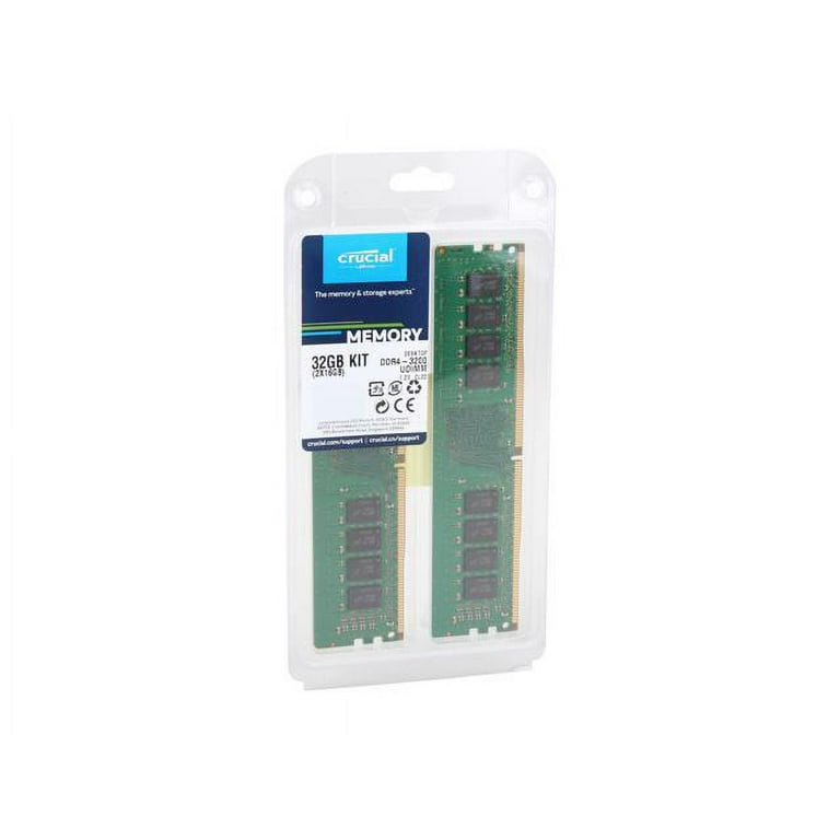 Crucial 32GB (16GB x 2) DDR4-3200 メモリ Amazon | Crucial デスクトップ用増設メモリ 32GB(16GBx2枚) DDR4