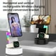 thumbnail image 4 of Estación de carga inalámbrica magnética 3 en 1 para iPhone/AirPods/i-Watch, carga rápida de 20 W con protección de seguridad inteligente, iluminación ambiental, 4 of 6