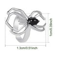 thumbnail image 2 of Iumwxz New Personalized Trendy Spider Earrings Without Pierced Ear Clip Single, 2 of 2