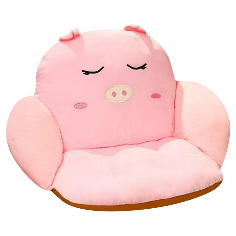 naioewe Cushion Chair Comfy Chair Plush Seat Cushions Shape Lovely Pillow  for Gamer Chair, Kids Cozy Floor Cute Seat , PK2 