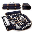 thumbnail image 2 of Bolsa de transporte para barman, kit de herramientas de lona para barman creativo, juego de coctelera, bolsa de almacenamiento, solo s202412244724, 2 of 5