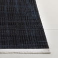 thumbnail image 3 of SAFAVIEH Mila Heidi Geometric Striped Polyester Area Rug, Dark Blue/Black, 6'7" x 6'7" Square, 3 of 9