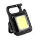 thumbnail image 1 of Mini llavero de luz de trabajo portátil, linterna impermeable, luces de inspección recargables, Base magnética, para Camping/reparación, 2 uds., 1 of 5