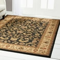 thumbnail image 3 of Home Dynamix Royalty Elati Traditional Ornate Damask Area Rug, Black/Ivory, 7'8"x10'4", 3 of 6