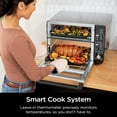 thumbnail image 2 of Restored Ninja DCT401 12-in-1 Double Oven with FlexDoor, FlavorSeal & Smart Finish, Rapid Top Convection, Air Fry Bottom , Bake, Roast, Toast, Air Fry, Stainless Steel (Refurbished), 2 of 11