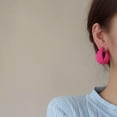thumbnail image 6 of K-KED C-Shaped Geometric Colorful Acrylic Earrings Vintage Sweet Delicate Jewelry For Women-1, 6 of 9