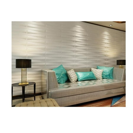 3D Wall Panels Brooklyn Design - Box of 10 panels (Each panel 2.67sqft / Box of 26.67