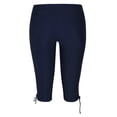 thumbnail image 4 of Hilor Women's Rash Guard Board Shorts UPF50+ Sports Capris Swim Bottom Skinny Surfing Tights Leggings, 4 of 6