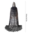thumbnail image 5 of Graceful Lace Trimmed Nylon Shawl For Wedding Attire Evening Dresses And Festive Event, 5 of 12