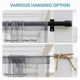 thumbnail image 5 of DONGPAI Outdoor Mosquito Netting for Patio - DIY Cut to Size High Density Bug Screen Mesh Lightweight Outdoor Sheer Curtains for Gazebo Pergola Porch - Rod Pocket Hang, 5.2 ft x 10 ft (1 Panel), 5 of 10