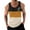 Gold, variant on WAVSUF Summer Sports Tank Tops for Mens Quick Dry Vest Muscle Gym Undershirts Tank Printed Round Neck Tops Sleeveles Pullover Dark Gray Size S