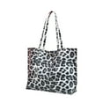 thumbnail image 3 of Sexy Dance Tassel Tote Leather Bag for Women, Ladies Large Capacity Fashion Shoulder Handbag Bag Purses Satchel Messenger Bags for Woman Work Shopping - Leopard Pattern, 3 of 4