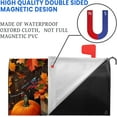 thumbnail image 4 of Fall Mailbox Covers Magnetic Standard Size 18x21 Inch Autumn Harvest Pumpkin Maple Leaf Bird Mail Box Cover Thanksgiving Mailboxes Wraps Post Letter Box Cover for Outdoor Garden Yard Decor, 4 of 6