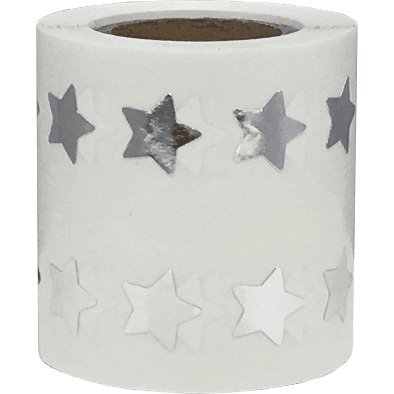 Unique Bargains 2 Roll Star Stickers DIY Adhesive Sparkling Labels