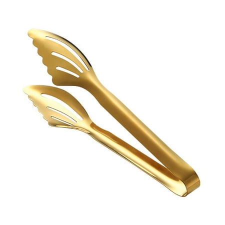 

HOMEMAXS Stainless Steel Steak Tong Steak Clip Bead Clip Food Tong Kitchen Supplies