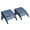 Navy Blue, variant on Adirondack Ottoman, HDPE Outdoor Footrest for Adirondack Chair,All-Weather Resistant for, Backyard, Patio, Poolside, Deck, Navy Blue,1 pc