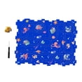 thumbnail image 1 of Pista de rompecabezas para niños, juego de Paly, bloques de construcción de pista, juguete Montessori, carril, juguetes de construcción de automóviles Mar 13PCS Hugo Pistas de rompecabezas, 1 of 10