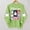 Mint Green, variant on NTACZA Womens Sweatshirt Halloween Crew Neck Spooky Season Sweatshirt Cute Ghost Grapic Long Sleeve Cozy Pullover Tops Daily Outfits Beige L
