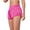 Hot Pink, variant on IWRICH Athletic Running Shorts for Women with Zipper Pocket Soft Gym Workout Shorts with Mesh Liner Activewear Pants Hot Pink XL