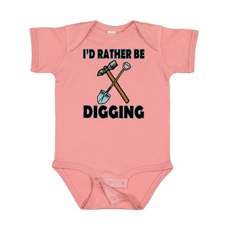 

Inktastic Archaeologist Rather Be Digging Gift Baby Boy or Baby Girl Bodysuit