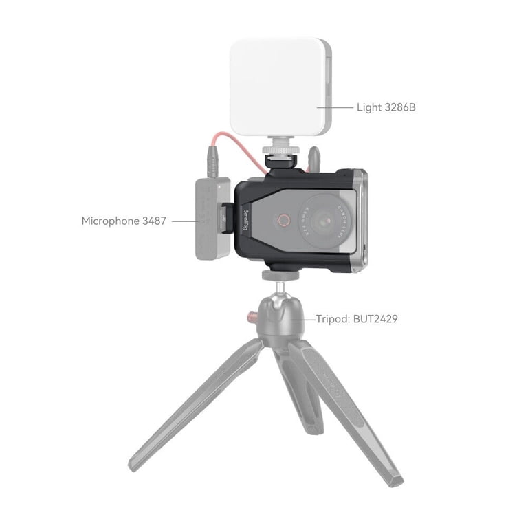 SmallRig V10 Camera Cage Kit w/ Furry Windshield for Canon