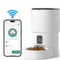 thumbnail image 5 of Automatic Cat Feeder with Camera, Smart Pet Food Dispenser with 2.4GHz WiFi, Timed Feeding Schedule, LCD Display, Video Monitoring for Cats and Dogs,Button model, 5 of 8