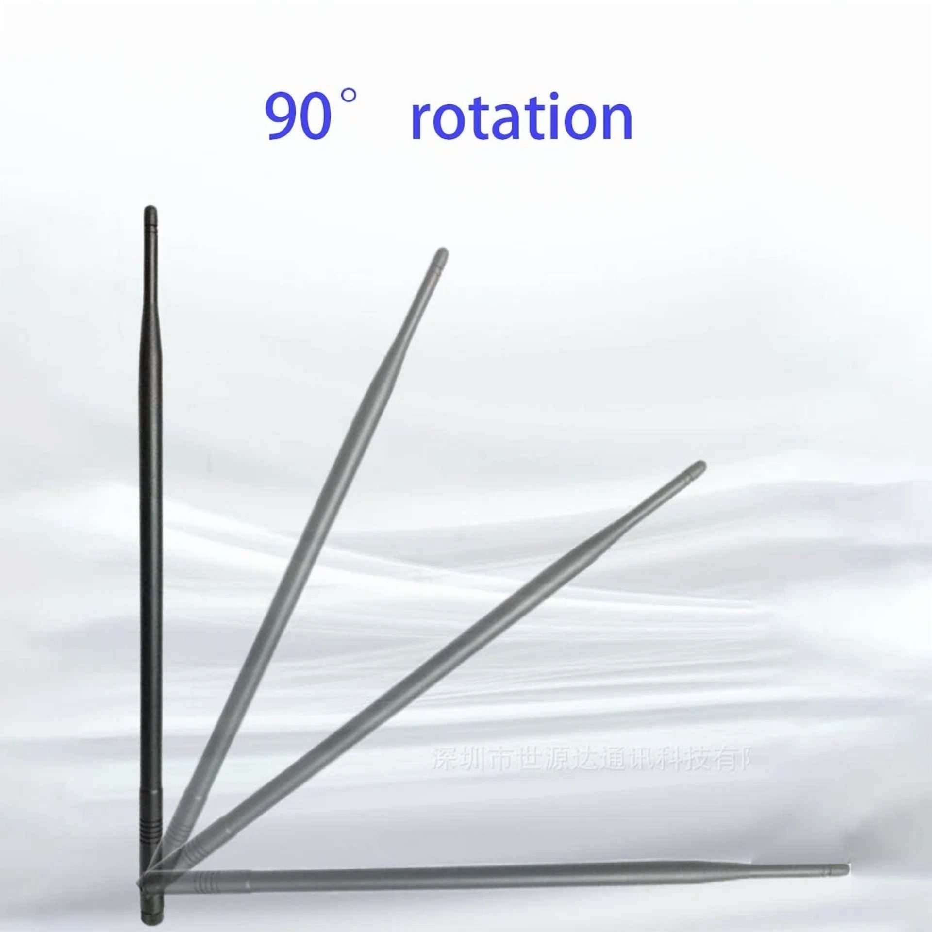 CRESTIN- 4X Universal 9Db2.4G/5G Straight Pole Wireless Wifi Router Dual-Band Folding