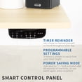 thumbnail image 6 of VIVO Electric Sit Standing Corner Height Desk L Frame Motor Ergonomic Adjustable, 6 of 8