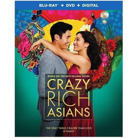 Crazy Rich Asians (Blu-Ray + DVD + VUDU Digital)
