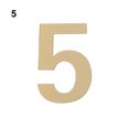thumbnail image 1 of Gold Acrylic Numeral Door Plaque Modern Self-adhesive Door Plate Number Hotel Home Sticker Address House Drawer Sign Label, 1 of 1