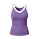 thumbnail image 5 of Mujeres Blusas de Verano sin Mangas Cuello en V Cuello Sólido Camiseta, Poliéster Suave Desgaste Diario Casual, Longitud Regular, 5 of 5