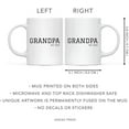 thumbnail image 5 of CTDream Personalized 11oz. Baby Pregnancy Announcement Coffee Mug Gift, Grandpa Est. 2022, 1-Pack, Custom Year, Christmas Birthday Gift Ideas, 5 of 6