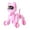 Pink, variant on Interactive Robotic Cat, Programmable Dancing Robot with Voice Mimicry and Remote Control, LED Light Show for 6-8 Years, STEM Learning Companion