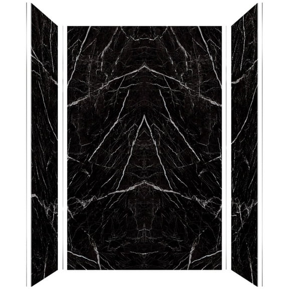 Transolid Twk603696b-G Titan 96" High X 60" Wide X 36" Deep High Gloss Bookmatch Shower