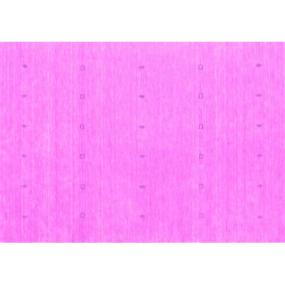 Ahgly Company Indoor Rectangle Abstract Pink Contemporary Area Rugs, 3' x 5'