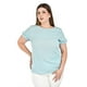 thumbnail image 4 of Blusa manga doble olan Roman Fashion Tallas Extras 013 Azul claro 38, 4 of 6