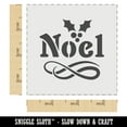 thumbnail image 2 of Christmas Noel Holly DIY Cookie Wall Craft Stencil - 3.5 Inch, 2 of 5