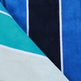 thumbnail image 5 of Impressions Angelonia Striped Cotton Oversized Beach Towel, 5 of 7